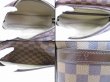 Photo8: LOUIS VUITTON Special Order Damier Leather Brown Messenger Bag Reporter PM #5170