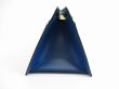 Photo3: LOUIS VUITTON Epi Leather Blue Hand Bag Purse Sac Triangle #5173