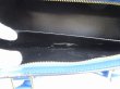 Photo9: LOUIS VUITTON Epi Leather Blue Hand Bag Purse Sac Triangle #5173