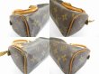 Photo6: LOUIS VUITTON Monogram Leather Brown Hand Bag Mini Speedy w/Strap #5182