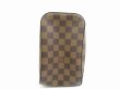 Photo1: LOUIS VUITTON Damier Leather Brown Fanny&Waist Packs Geronimos #5185