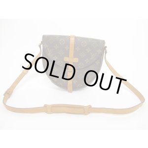 Photo: LOUIS VUITTON Monogram Leather Brown Messenger&Cross-body Chantilly MM #5187