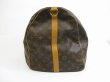 Photo3: LOUIS VUITTON Monogram Leather Brown Gym Bag Keepall 60 Bandouliere #5197