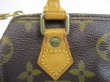 Photo11: LOUIS VUITTON Monogram Leather Brown Hand Bag Mini Speedy #5200