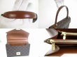 Photo7: LOUIS VUITTON Monogram Leather Brown Hand Bag Purse Concorde #5209