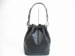 Photo1: LOUIS VUITTON Epi Leather Black Shoulder Bag Purse Noe #5211