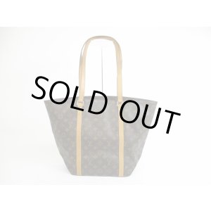 Photo: LOUIS VUITTON Monogram Leather Brown Tote&Shoppers Bag Sac Shopping #5213