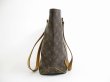 Photo4: LOUIS VUITTON Monogram Leather Brown Tote&Shoppers Bag Sac Shopping #5213