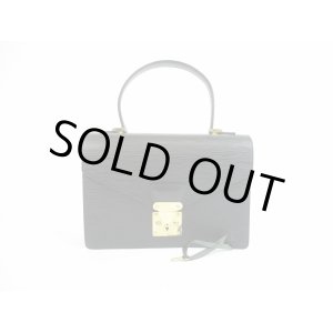 Photo: LOUIS VUITTON Epi Leather Black Hand Bag Purse Concorde #5215