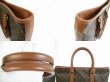 Photo7: LOUIS VUITTON Vintage Monogram Leather Brown Tote&Shoppers Weekend PM #5220