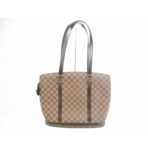 Photo: LOUIS VUITTON Special Order Damier Leather Brown Tote&Shoppers Bag Babylone #5227