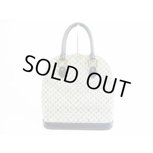 Photo: LOUIS VUITTON Monogram Mini Canvas Blue Hand Bag Purse Alma Haut #5231
