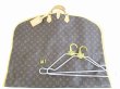 Photo1: LOUIS VUITTON Monogram Leather Brown Garment Bag Suit Carrier Luggage #5242