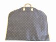 Photo2: LOUIS VUITTON Monogram Leather Brown Garment Bag Suit Carrier Luggage #5242