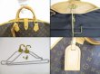 Photo7: LOUIS VUITTON Monogram Leather Brown Garment Bag Suit Carrier Luggage #5242