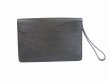 Photo2: LOUIS VUITTON Epi Leather Black Clutch Bag Purse Sellier Dragonne #5246