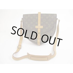 Photo: LOUIS VUITTON Monogram Leather Brown Cross-body Bag Chantilly GM #5266