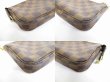 Photo6: LOUIS VUITTON Damier Leather Mini Accessories Chain Pouch Purse #5277