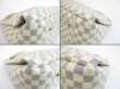 Photo6: LOUIS VUITTON Azur Leather White Hobo Shoulder Bag Artsy MM #5280