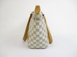 Photo4: LOUIS VUITTON Azur Leather White Tote&Shoppers Bag Totally PM #5289