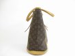 Photo4: LOUIS VUITTON Monogram Leather Brown Tote Bag Bucket GM w/Pouch #5291