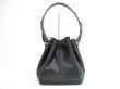 Photo1: LOUIS VUITTON Epi Leather Black Shoulder Bag Purse Petite Noe #5292