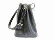 Photo4: LOUIS VUITTON Epi Leather Black Shoulder Bag Purse Petite Noe #5292