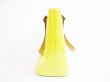 Photo4: LOUIS VUITTON Vernis Patent Leather Yellow Tote&Shoppers Bag Houston #5297