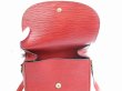 Photo8: LOUIS VUITTON Epi Leather Red Cross-body Bag Saint Cloud GM #5307