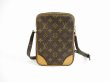 Photo2: LOUIS VUITTON Monogram Leather Brown Cross-body Bag Purse Amazon #5314