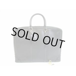 Photo: LOUIS VUITTON Epi Leather Black Briefcases Business Case Voyage #5319