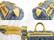 Photo7: LOUIS VUITTON Monogram Denim Blue Hand Bag Purse Speedy #5329