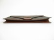 Photo5: LOUIS VUITTON Vintage Monogram Leather Brown Clutch Bag Purse #5348