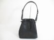 Photo1: LOUIS VUITTON Epi Leather Black Shoulder Bag Purse Petite Noe #5349