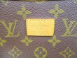 Photo10: LOUIS VUITTON Monogram Leather Brown Cross-body Bag Saumur 35 #5356