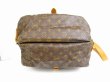 Photo5: LOUIS VUITTON Monogram Leather Brown Cross-body Bag Saumur 35 #5356