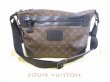 Photo1: LOUIS VUITTON Monogram Brown Waterproof Leather Cross-body Bag Messenger #5370