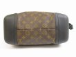 Photo5: LOUIS VUITTON Monogram Brown Waterproof Leather Cross-body Bag Messenger #5370