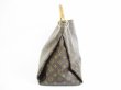 Photo4: LOUIS VUITTON Monogram Leather Brown Shoulder Bag Hobo Artsy MM #5372