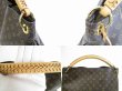 Photo7: LOUIS VUITTON Monogram Leather Brown Shoulder Bag Hobo Artsy MM #5372