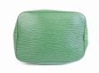 Photo5: LOUIS VUITTON Epi Leather Green Shoulder Bag Purse Petite Noe #5388