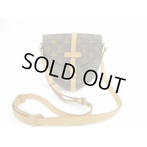 Photo: LOUIS VUITTON Monogram Leather Brown Cross-body Chantilly PM #5389