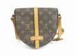 Photo2: LOUIS VUITTON Monogram Leather Brown Cross-body Chantilly PM #5389