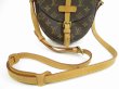 Photo7: LOUIS VUITTON Monogram Leather Brown Cross-body Chantilly PM #5389