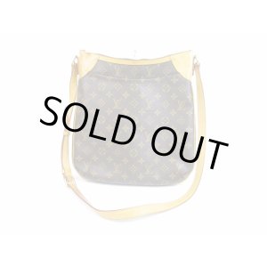 Photo: LOUIS VUITTON Monogram Leather Brown Cross-body Bag Odeon MM #5393