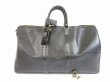 Photo1: LOUIS VUITTON Epi Leather Black Duffle&Gym Bag Hand Bag Keepall 45 #5397