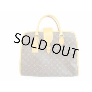 Photo: LOUIS VUITTON Monogram Leather Brown Briefcase Hand Bag Rivoli #5402