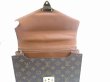 Photo8: LOUIS VUITTON Monogram Leather Brown Hand Bag Purse Concorde #5407