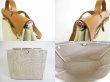 Photo5: HERMES Herbag MM Baige Toile Canvas Leather 2 in 1 Shoulder Bag #5412