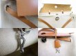 Photo9: HERMES Herbag MM Baige Toile Canvas Leather 2 in 1 Shoulder Bag #5412